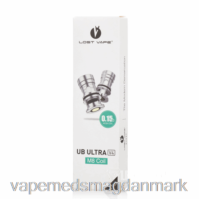 Vape Juice Lost Vape Ultra Boost Erstatningsspoler [v4] 0,15ohm M8 Coils
